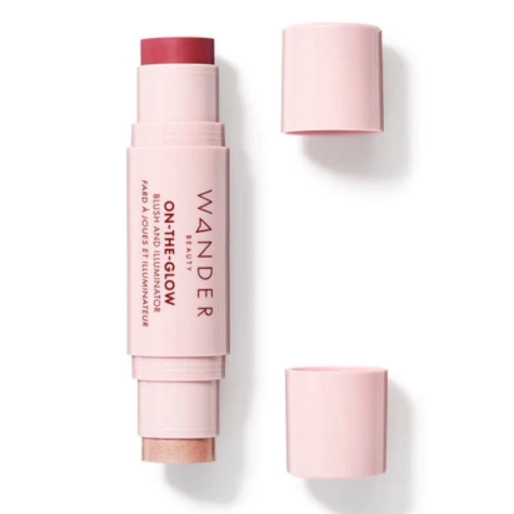 🍓Wander Beauty On-the-Glow Blush and Illuminator - STRAWBERRY FIELDS